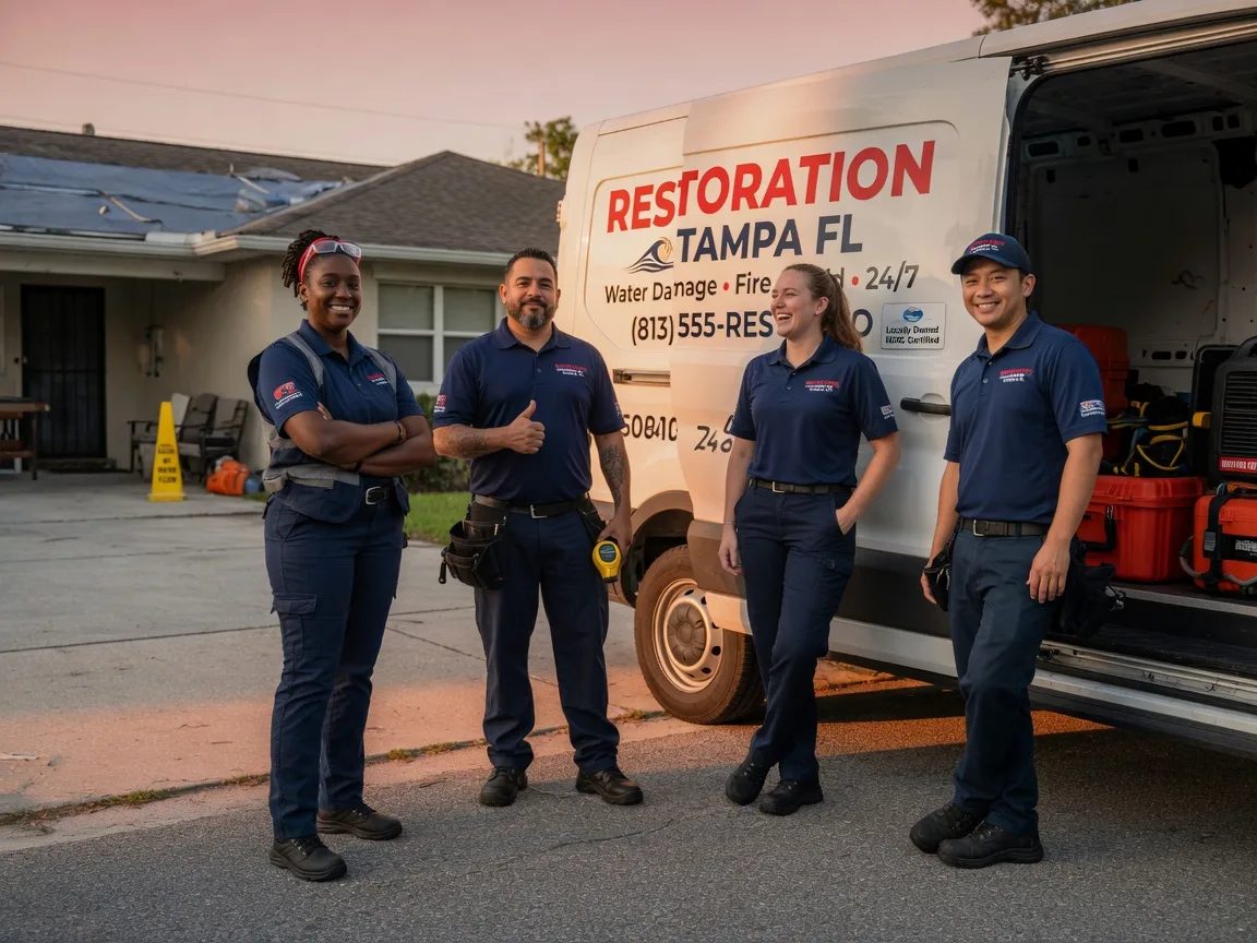 Water Damage Restoration company in Garland, KS
