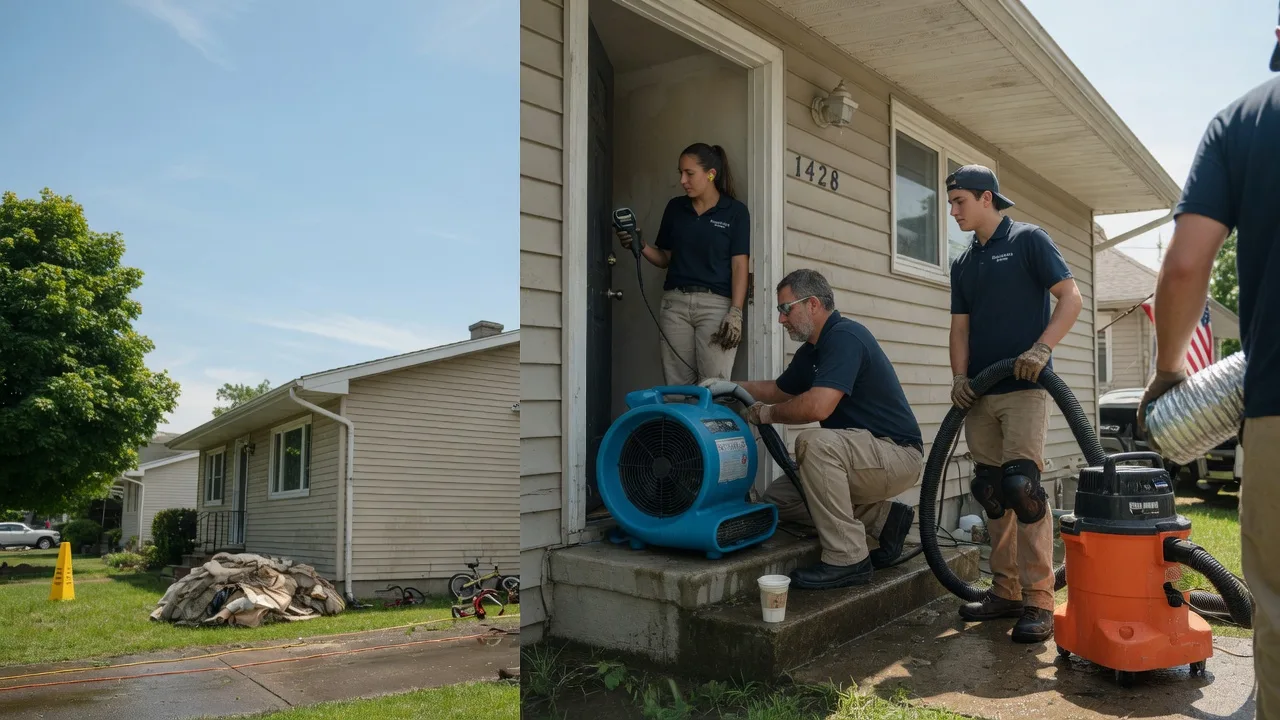 Water Damage Restoration in Garland, KS near me